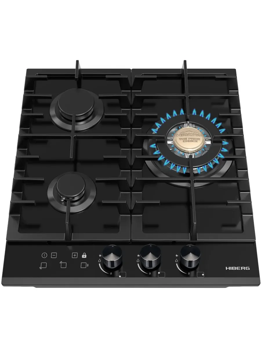 Газовая варочная панель Hiberg VM 4535 B