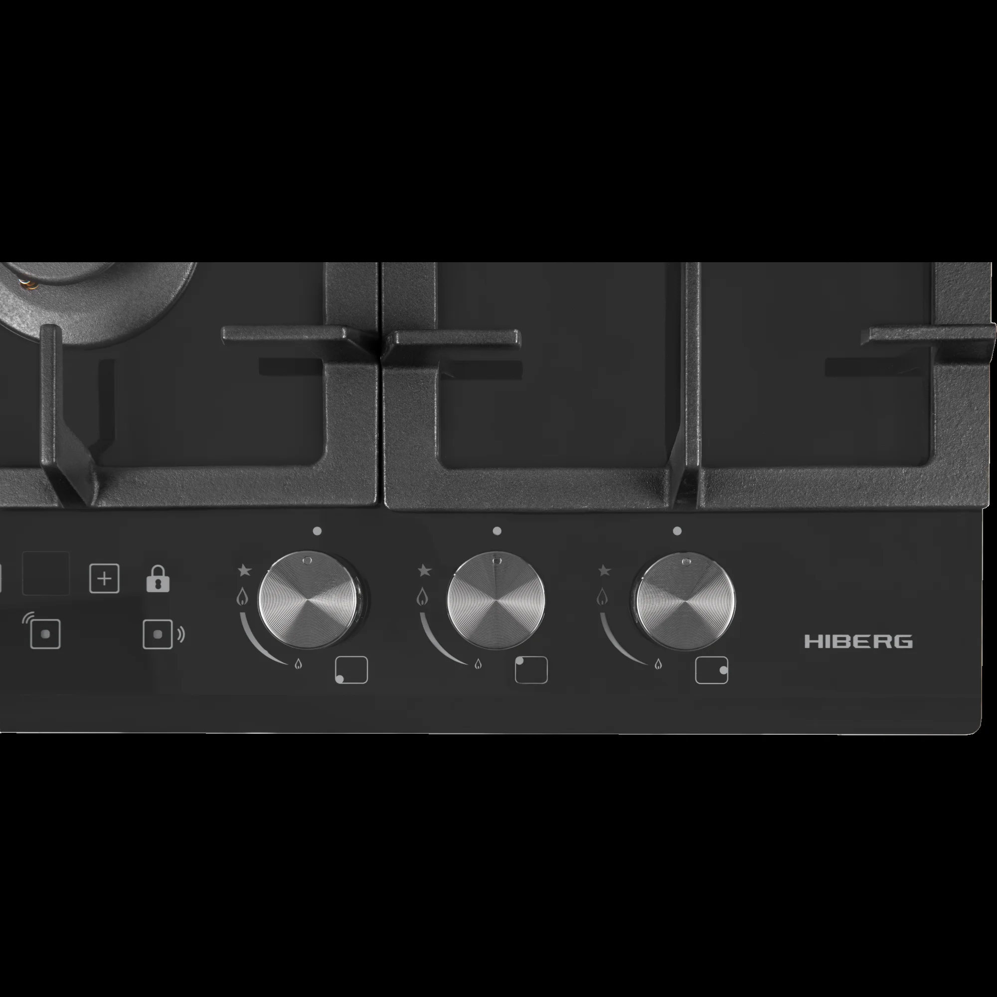 Газовая варочная панель Hiberg VM 4535 B