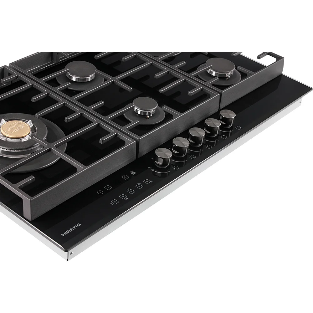 Газовая варочная панель Hiberg VM 9155 B