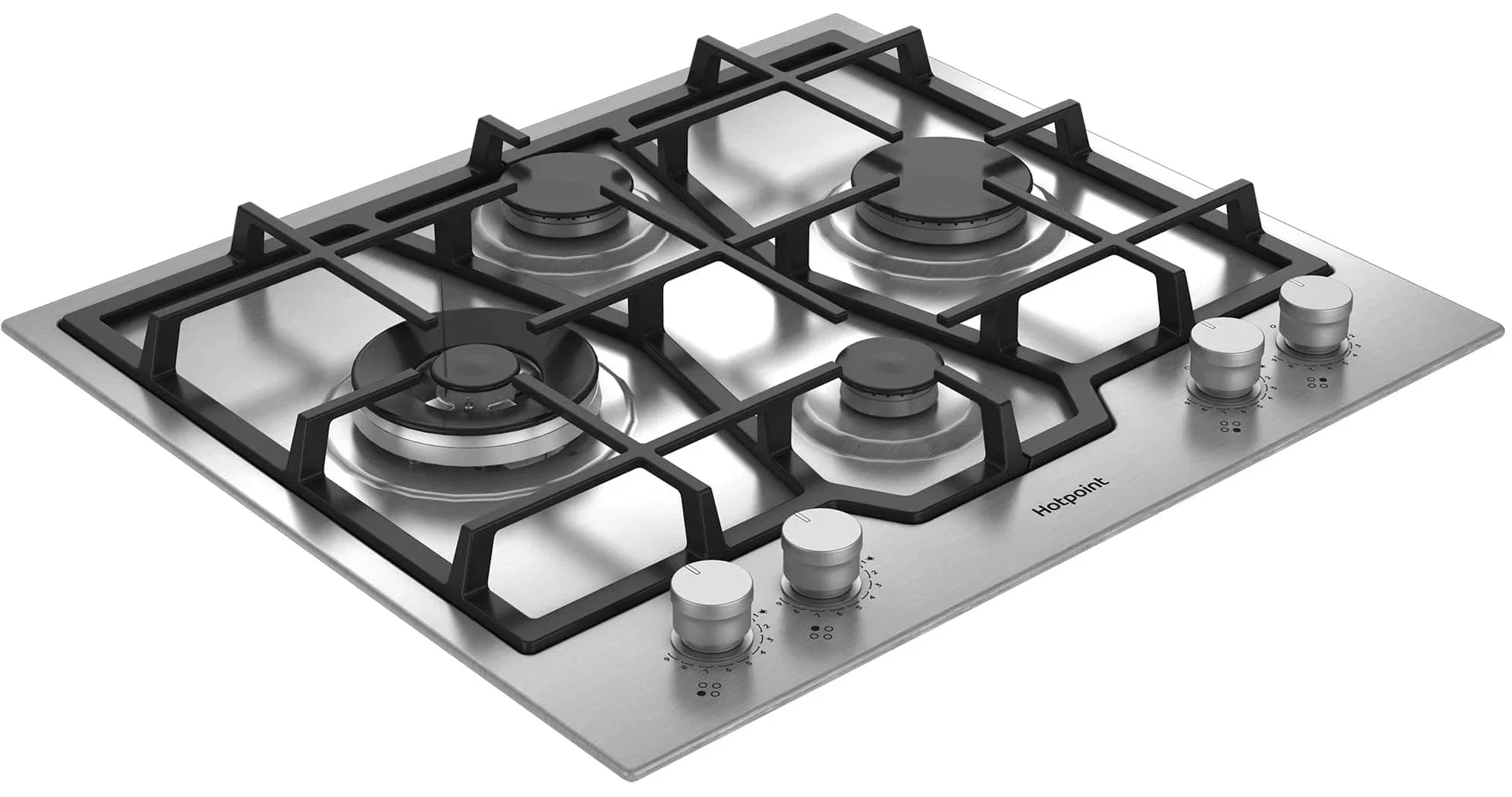Газовая варочная панель Hotpoint HGMTS 643 W IX