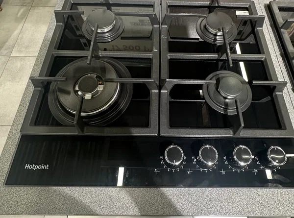 Газовая варочная панель Hotpoint HGS 62F/BK
