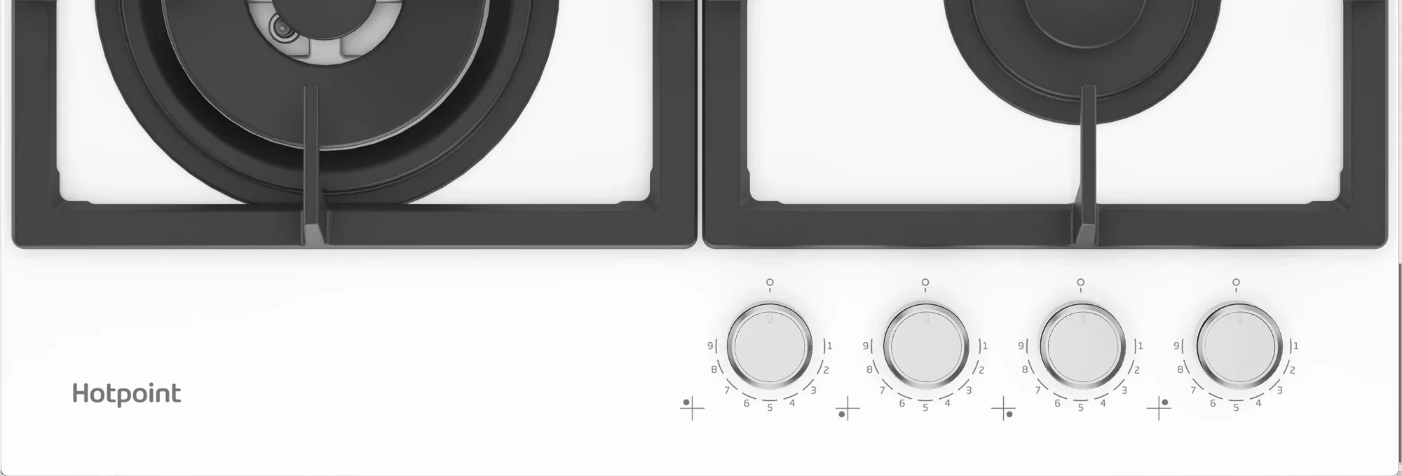 Газовая варочная панель Hotpoint HGS 62F/WH
