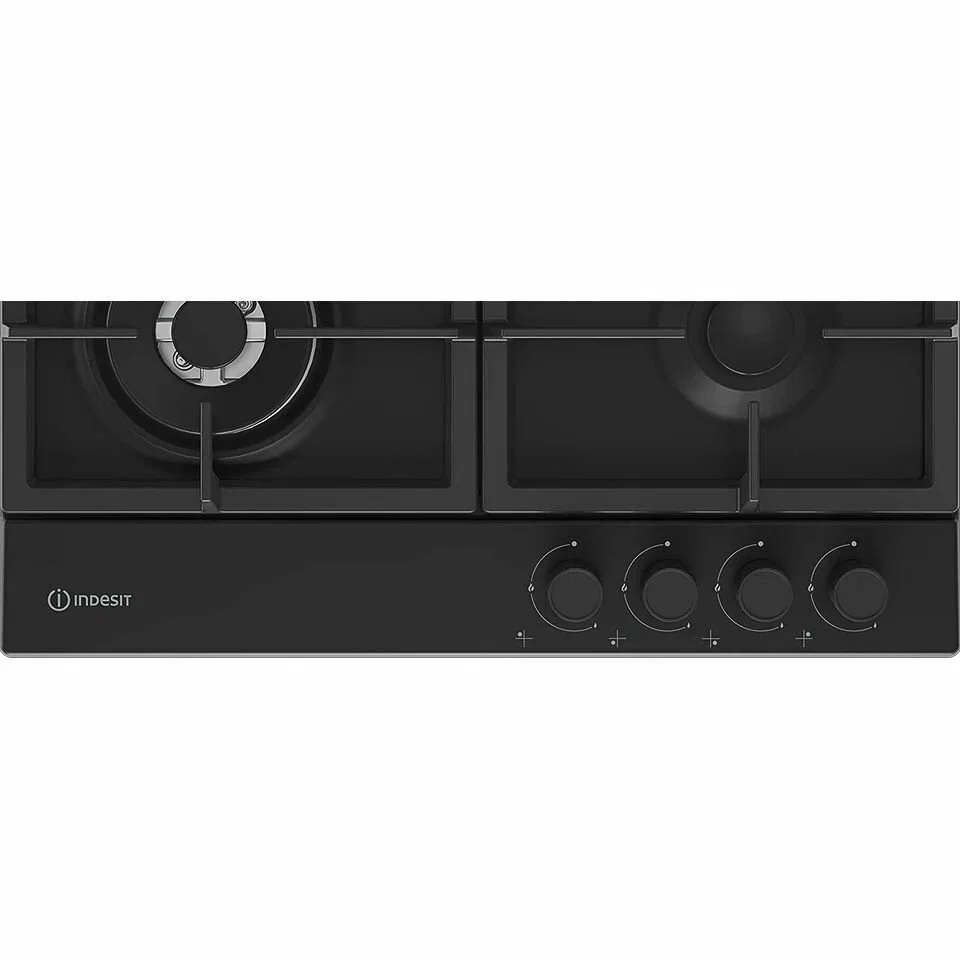 Газовая варочная панель Indesit THPM 642 WS/BL/I черный