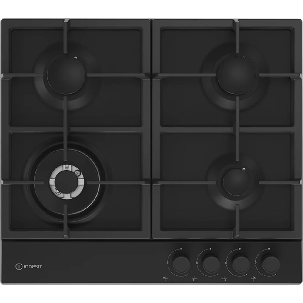Газовая варочная панель Indesit THPM 642 WS/BL/I черный