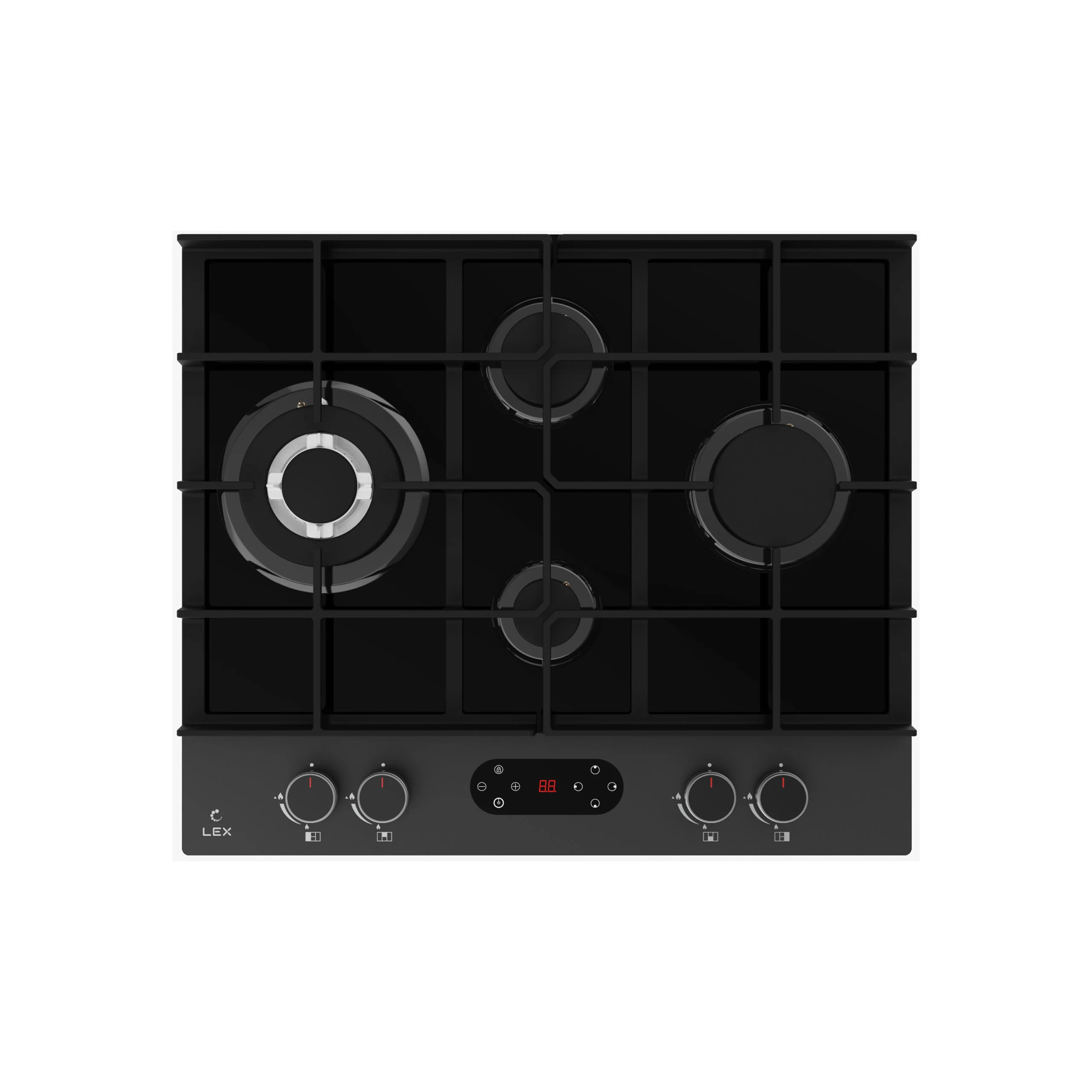 Газовая варочная панель LEX GVG 644 T BL