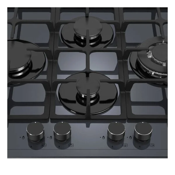 Газовая варочная панель Meferi MGH604GR GLASS ULTRA