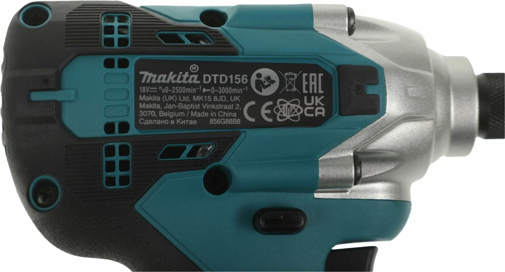 Шуруповерт Makita DTD156Z аккум. патрон:шестигр.1/4"