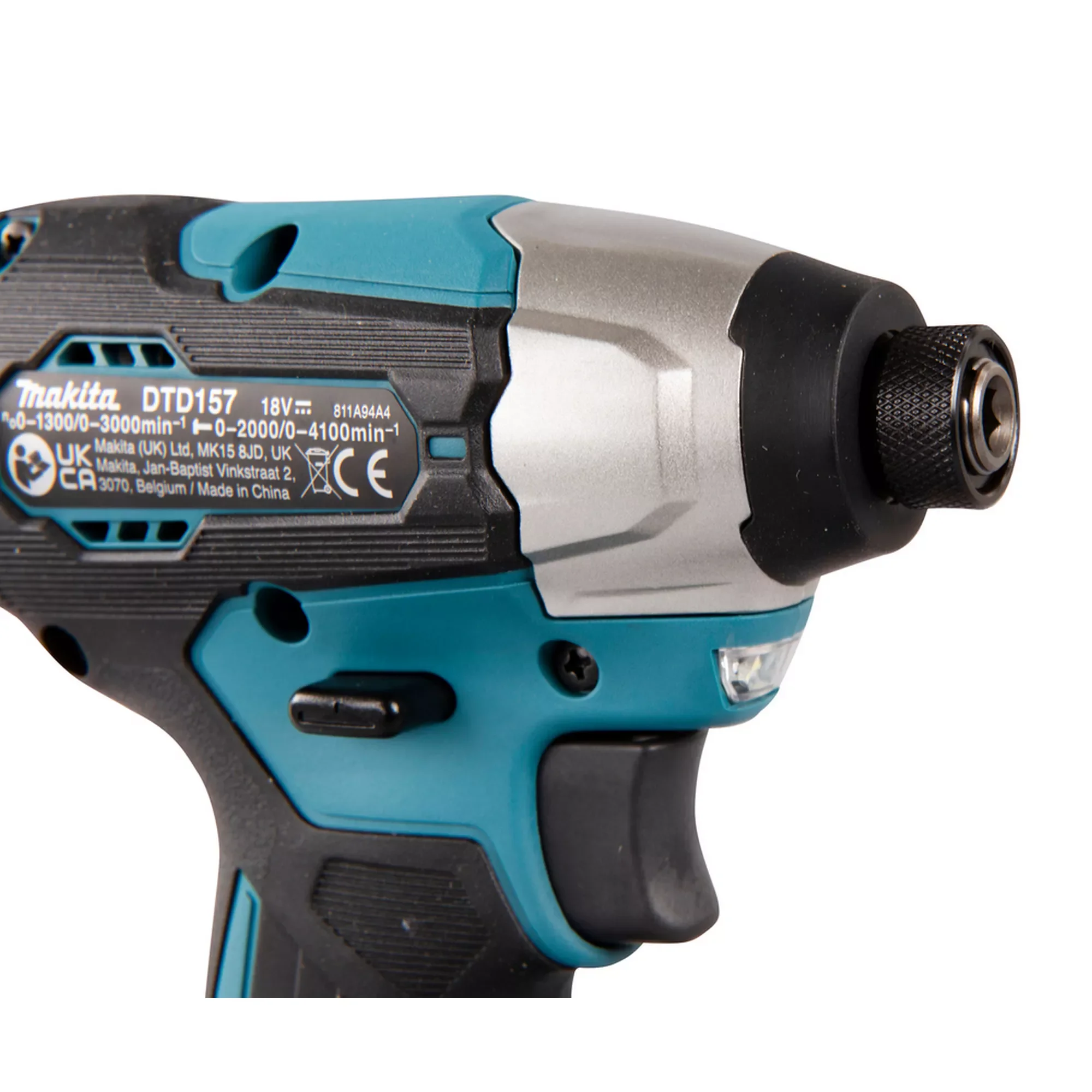 Шуруповерт Makita DTD157RTJ аккум. патрон:квад.1/4" (кейс в комплекте)