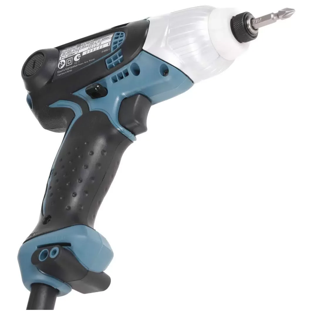 Шуруповерт Makita TD0101 230Вт патрон:держатель бит