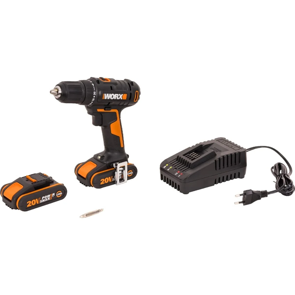 Шуруповерт Worx WX108 аккум. патрон:быстрозажимной (кейс в комплекте)