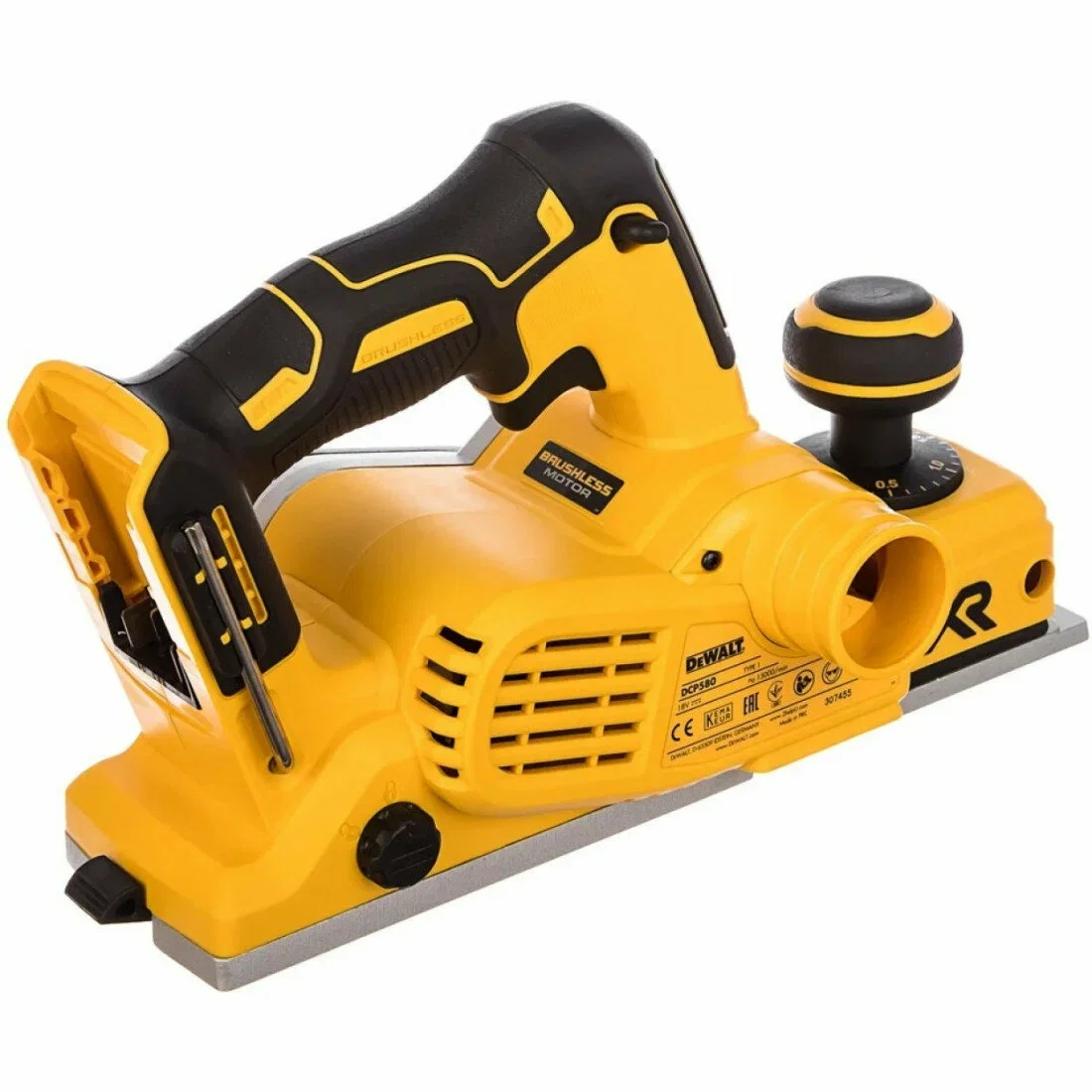 Рубанок DeWalt DCP580N-XJ 82мм 15000об/мин
