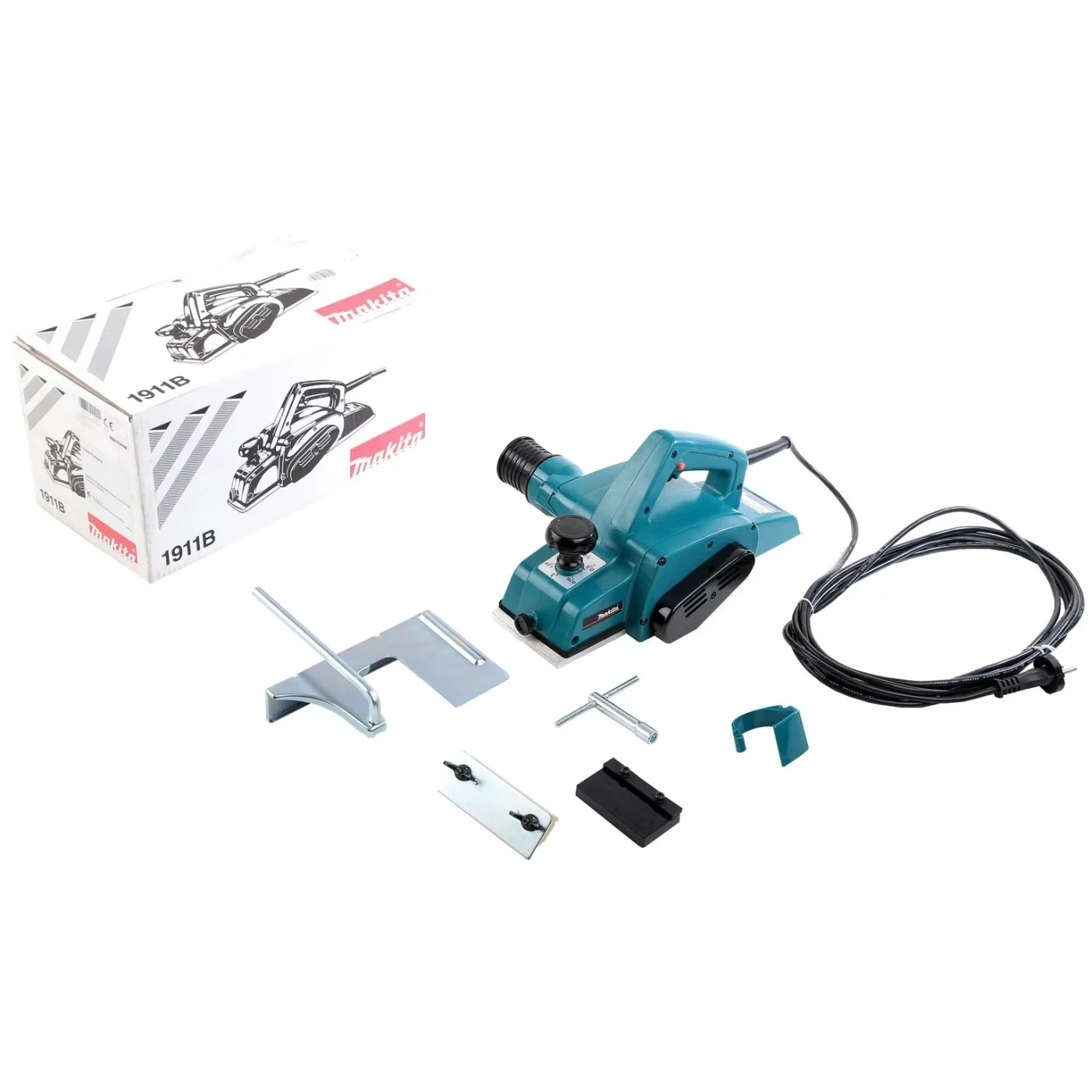 Рубанок Makita 1911B 900Вт 110мм 16000об/мин