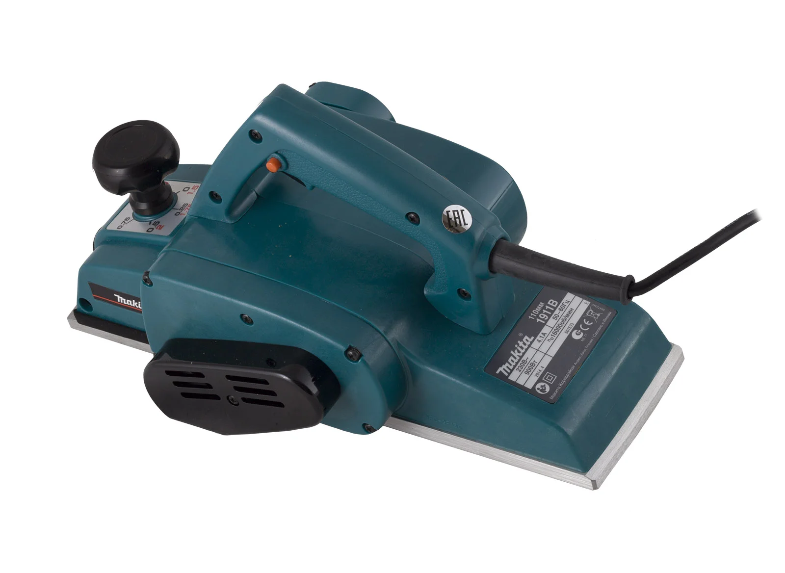 Рубанок Makita 1911B 900Вт 110мм 16000об/мин