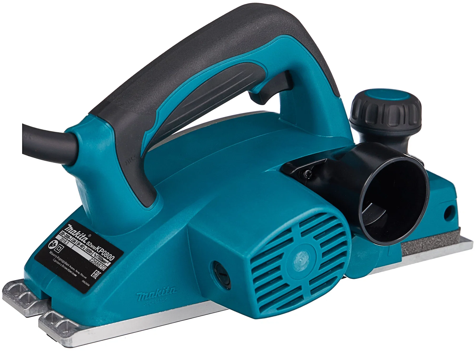Рубанок Makita KP0800X1 620Вт 82мм 17000об/мин