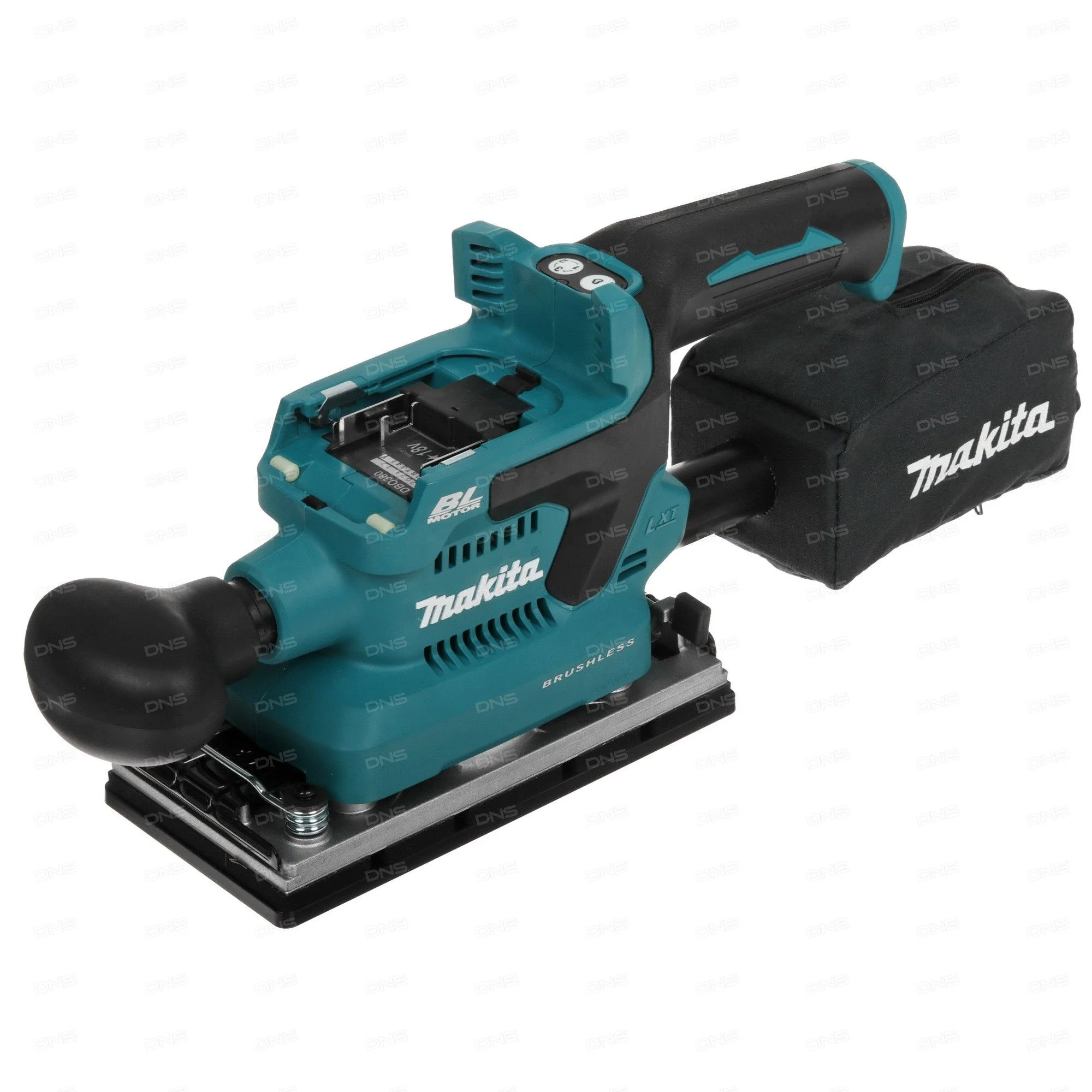 Вибро шлифовальная машина Makita DBO380Z 200Вт