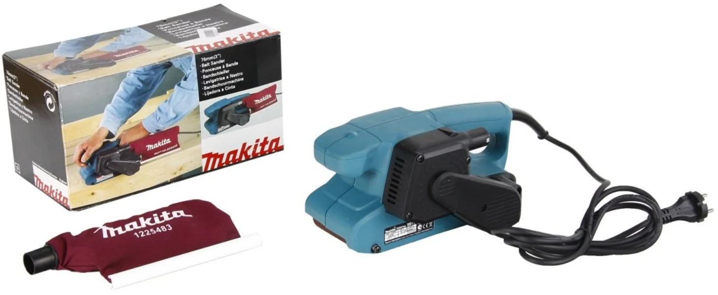 Ленточная шлифовальная машина Makita 9911 650Вт шир.ленты 76мм