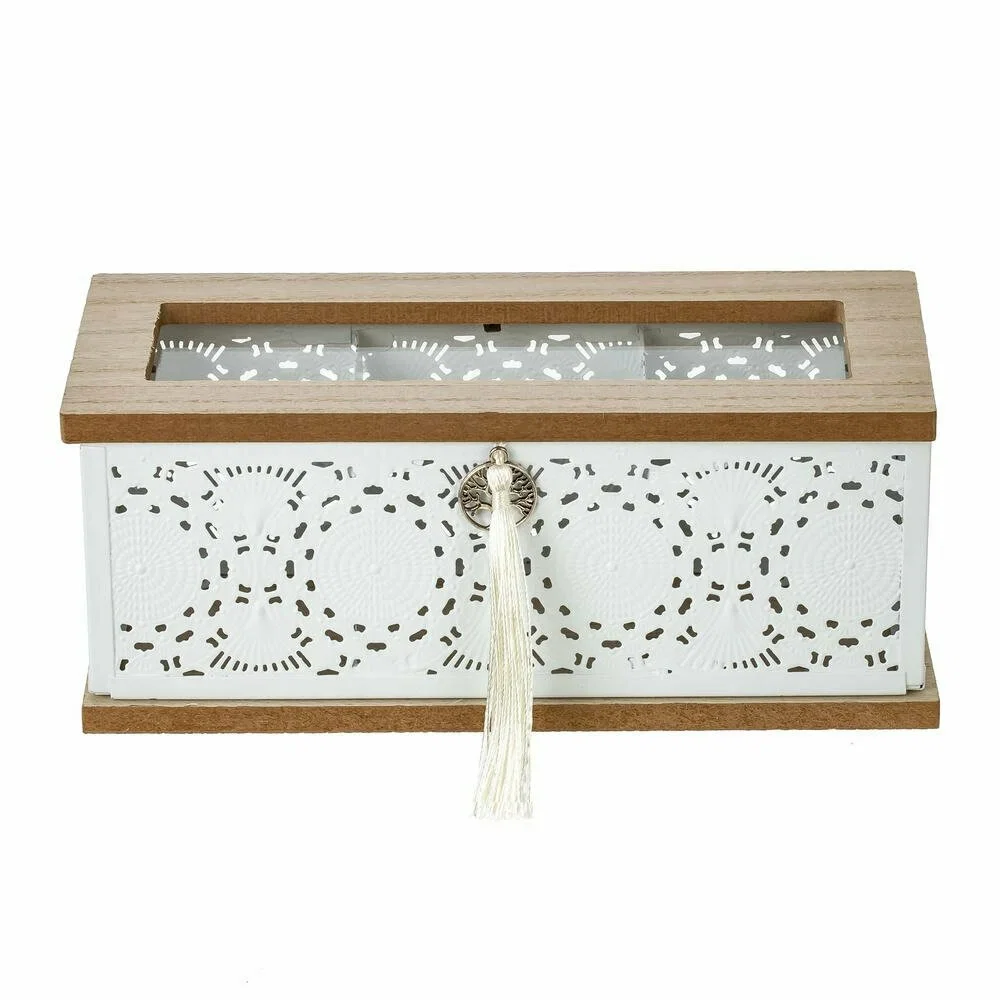 Шкатулка для чайных пакетиков, L22 W8,5 H9 см