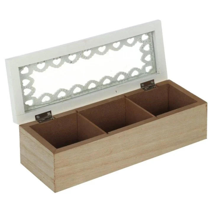 Шкатулка для чайных пакетиков, L22 W8,5 H9 см