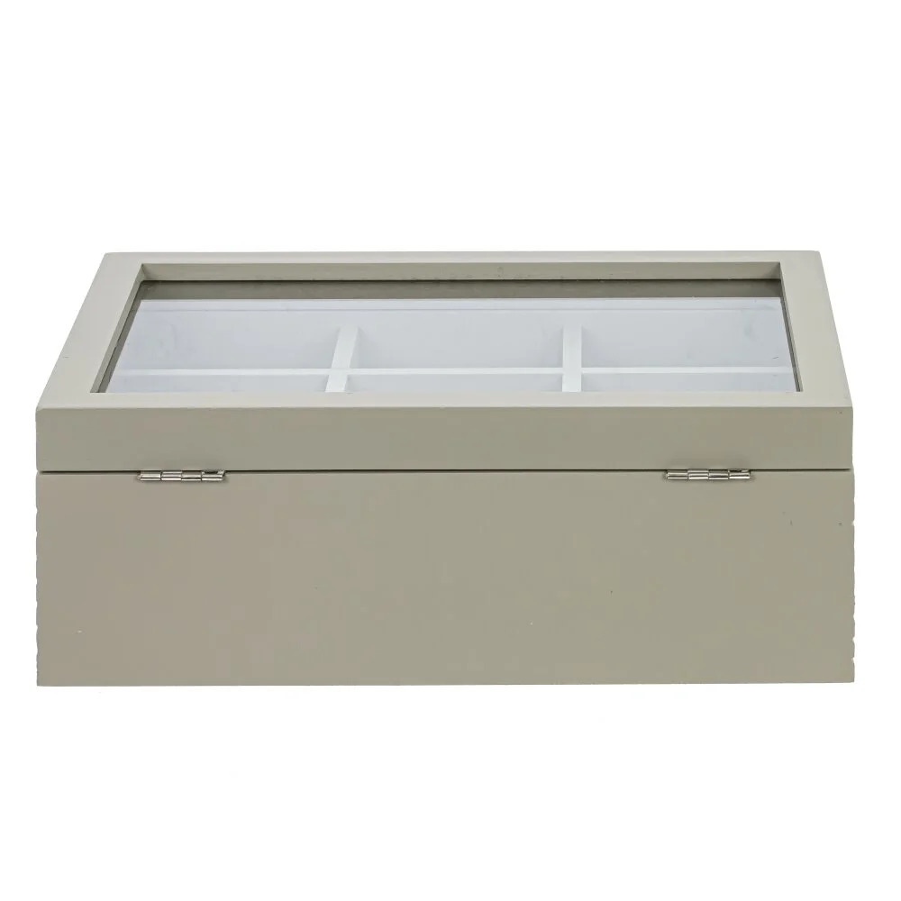 Шкатулка для чайных пакетиков, L24 W16,5 H9 см
