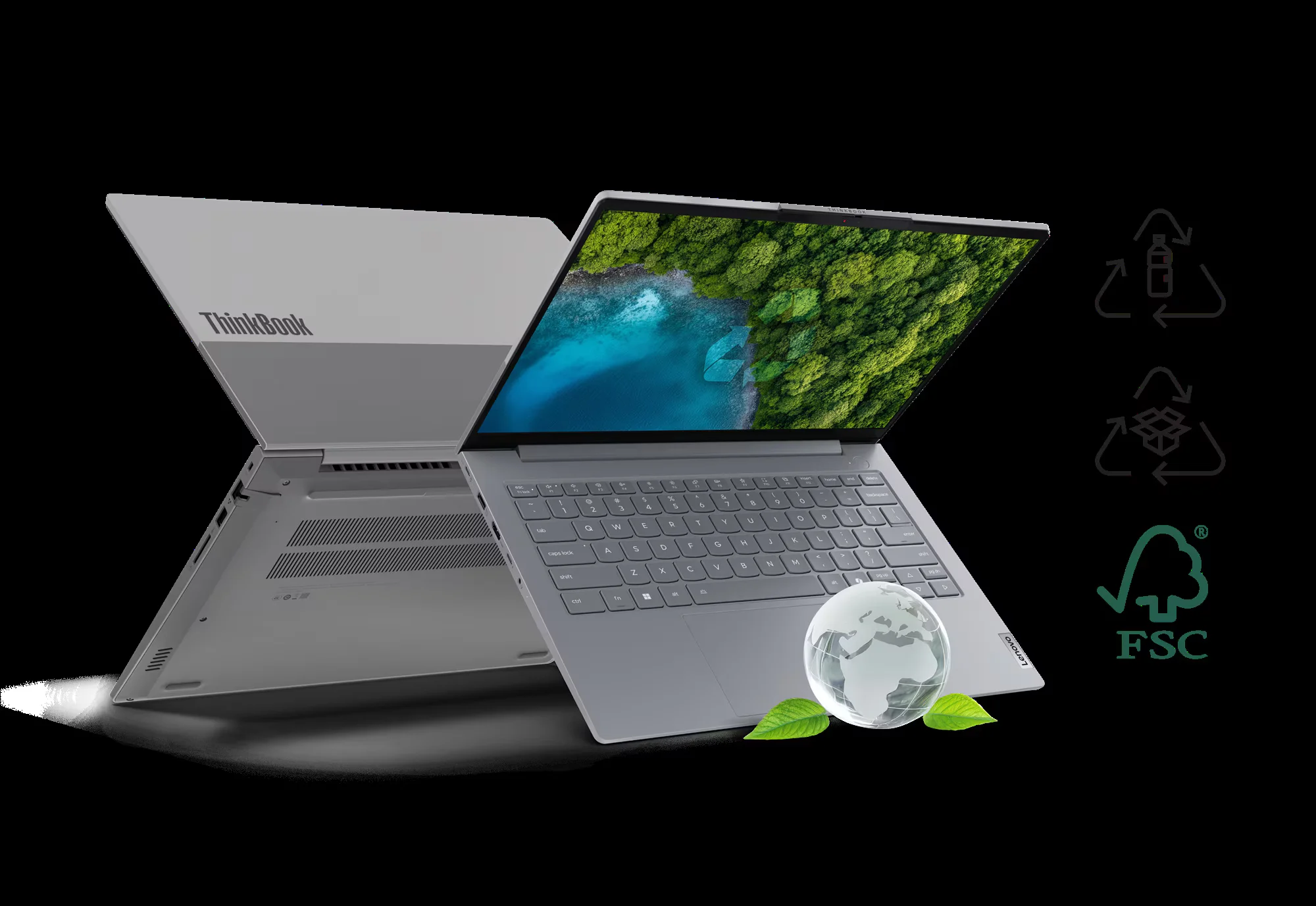 Ноутбук Lenovo ThinkBook 14 G8 IAL 14" WUXGA IPS, Intel Core Ultra 7 255H, 16Gb, 512Gb SSD, FHD Cam, 45Whr, no OS, серый
