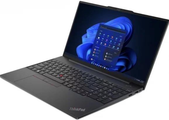 Ноутбук Lenovo ThinkPad E16 G2/16"/IPS/AMD Ryzen 5 7535HS/16Gb/512Gb SSD/AMD Graphics/noOS/черный/1.78kg