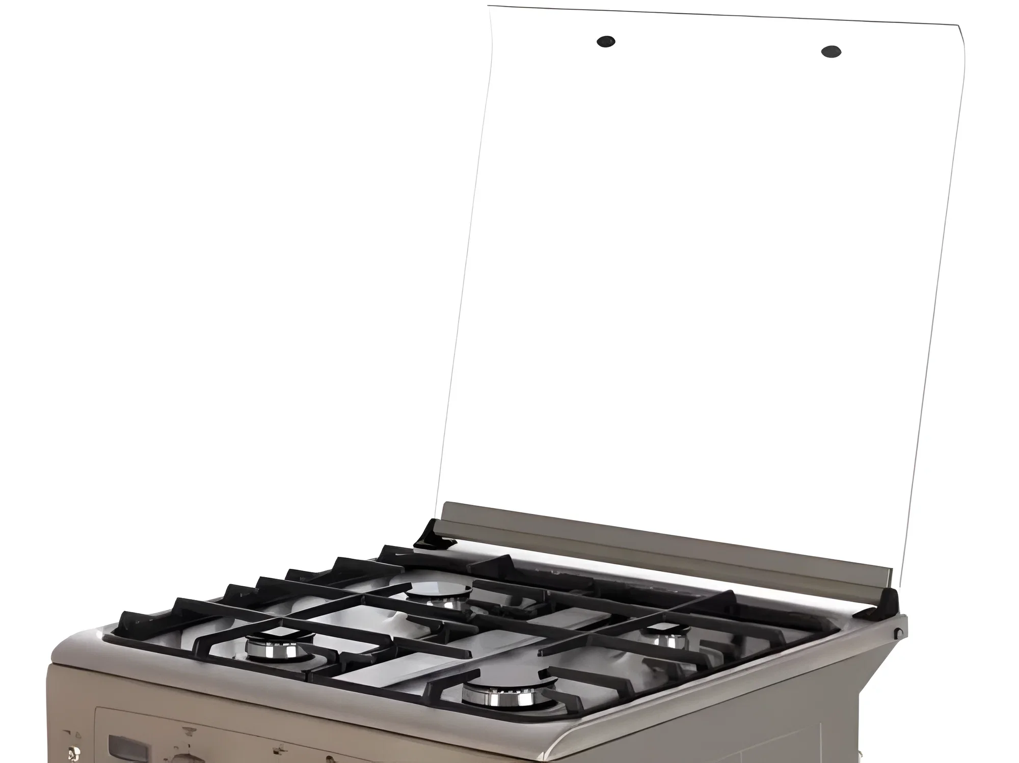 Плита газовая GEFEST 6100-03 0004 (Электроподжиг, часы, гриль, ГК дух 60x60x85 см)