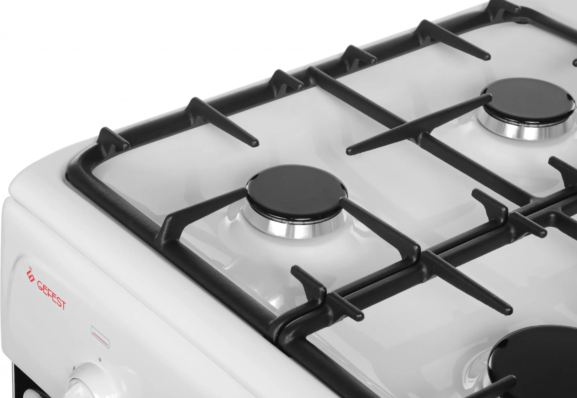 Плита газовая Gefest CG 50М02 К73 белый (без крышки) реш.чугун 4 конф. духовка 42 л. ГК полный