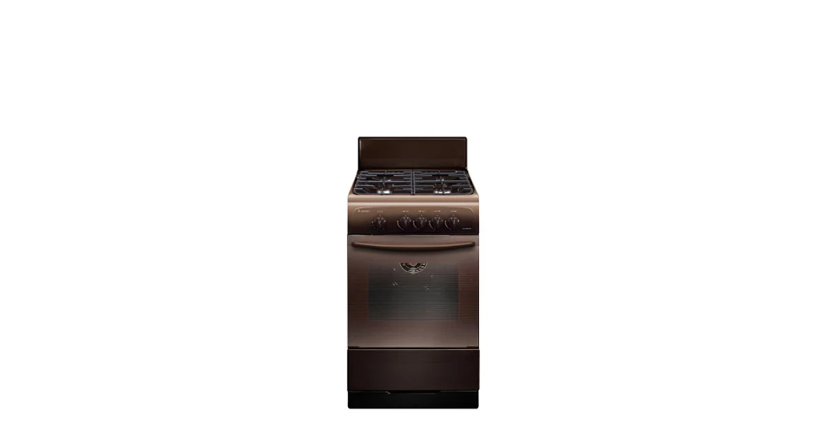 Плита Газовая Gefest CG 50М02 К83 коричневый ГК конфорок, духовки  50 х 85 х 53 см