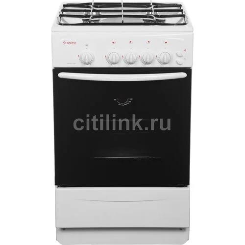 Плита газовая Gefest ПГ 3200-06 К35 белый (без крышки) реш.сталь 50*53*85 полный ГК