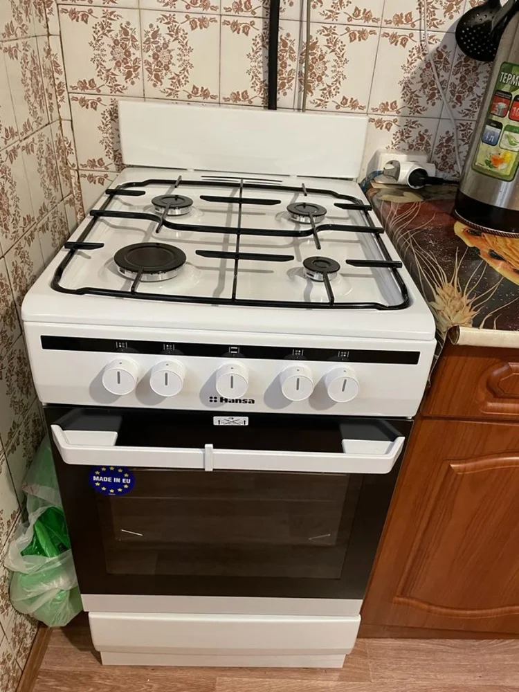 Плита газовая HANSA FCGW51001 белый