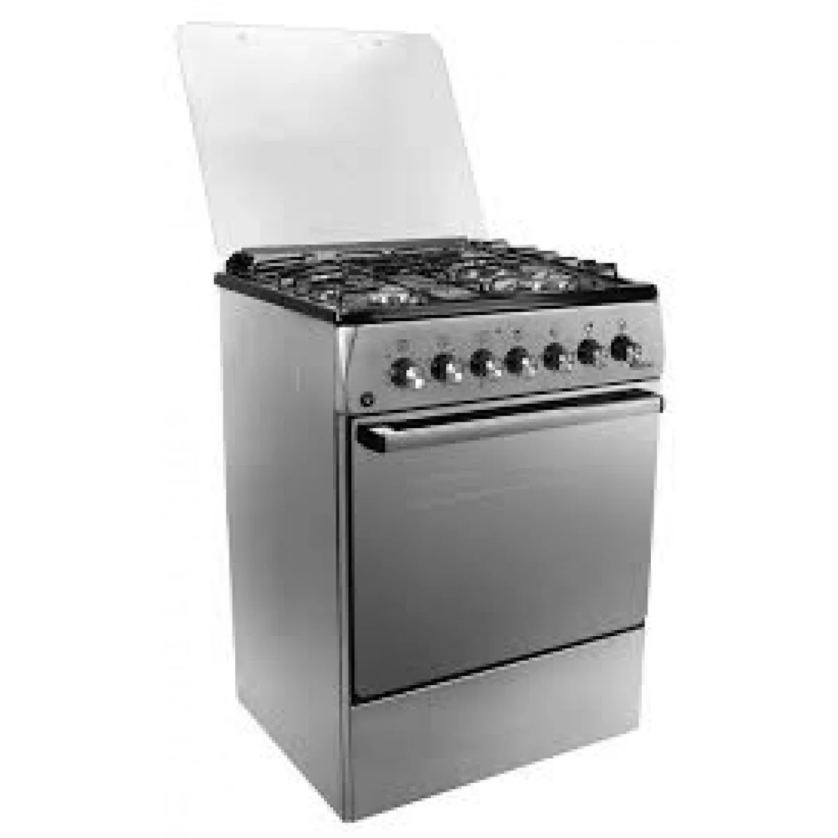 Плита газовая IDEAL L115 ГК серый,мм 850х600х600, 65 л,4 конф,эл поджиг,газ-контроль,чуг.реш.