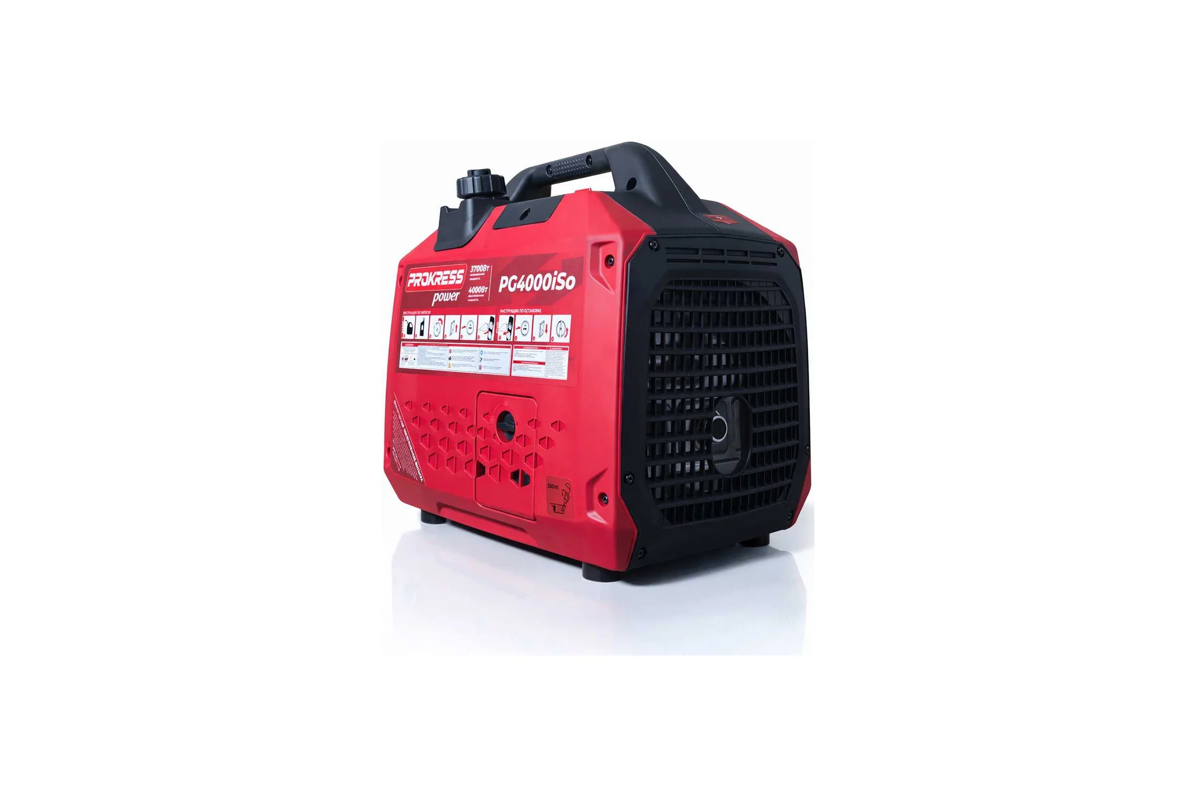 Генератор ГИБРИД (пропан/бенз) PROKRESS POWER PG 4000iSo-LPG инвенто 4,0/3,7кВт 220Вт, электрозапуск
