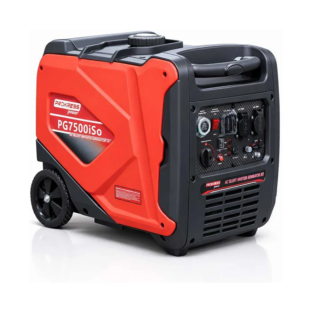 Генератор ГИБРИД (пропан/бенз) PROKRESS POWER PG 7500iE-LPG инверто (6,0/5,5кВт 220Вт, электрозапуск