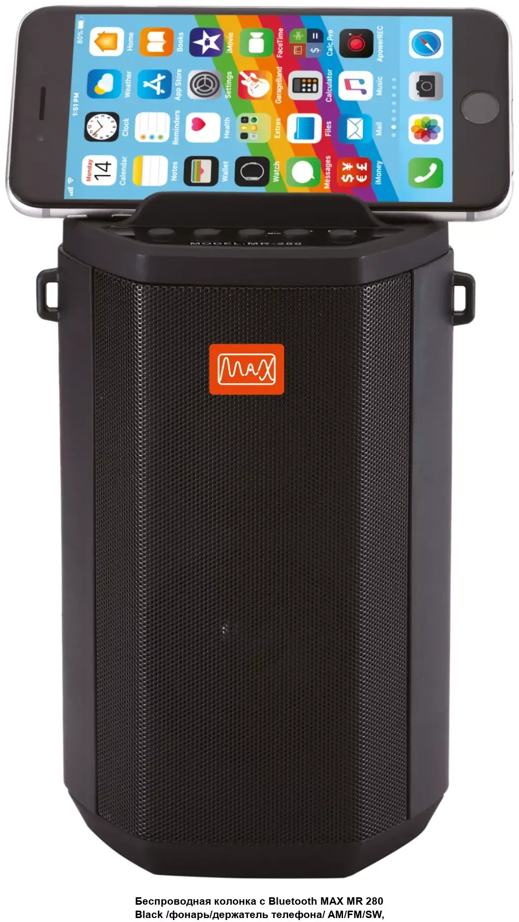 Беспроводная колонка MAX MR-280 Black