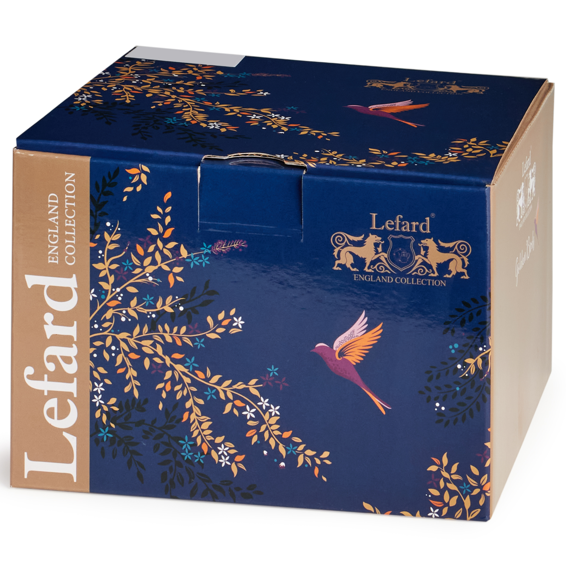 ARTI-M ЧАЙНЫЙ НАБОР LEFARD "GOLDEN BIRDS" НА 2 ПЕР. 4 ПР. 220 МЛ (КОР=12НАБ.)