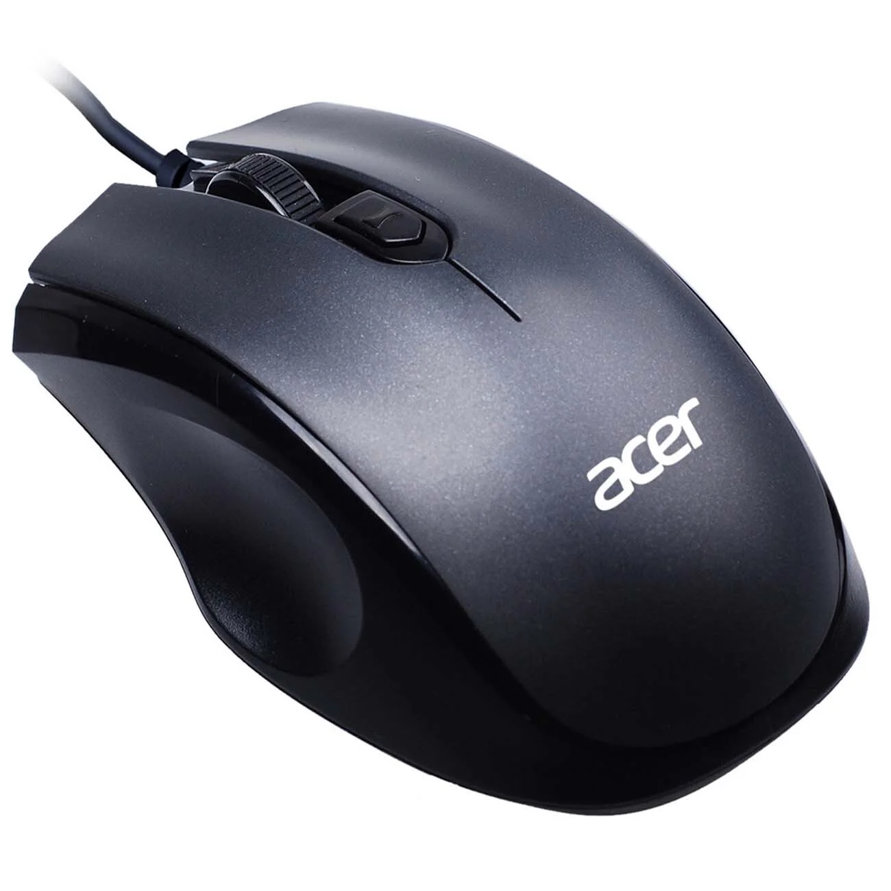Мышь беспроводная Acer OMR030 черный, 1600 dpi, радиоканал, USB, кнопки - 4