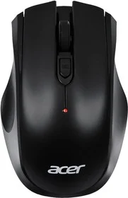 Мышь беспроводная Acer OMR030 черный, 1600 dpi, радиоканал, USB, кнопки - 4