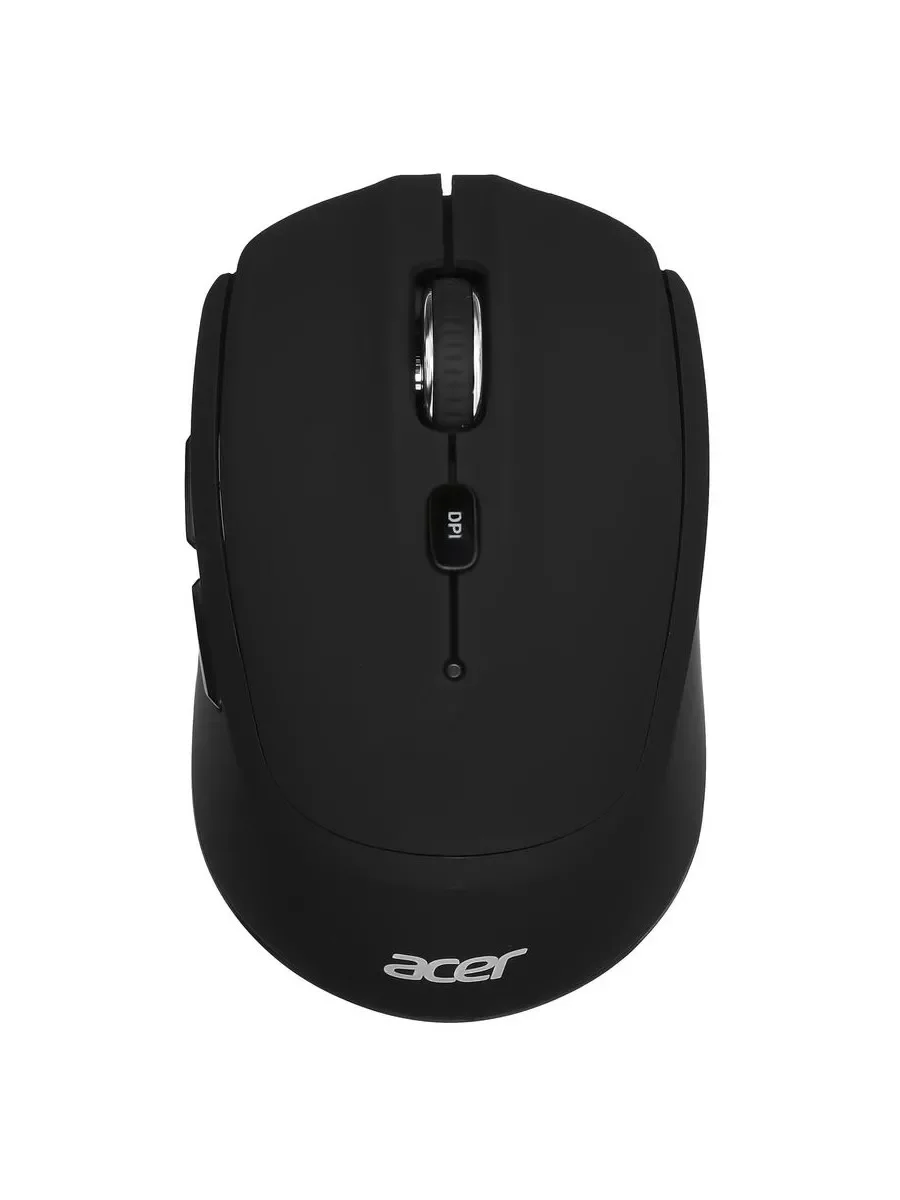 Мышь беспроводная Acer OMR040 черный, 1600 dpi, радиоканал, USB, кнопки - 6