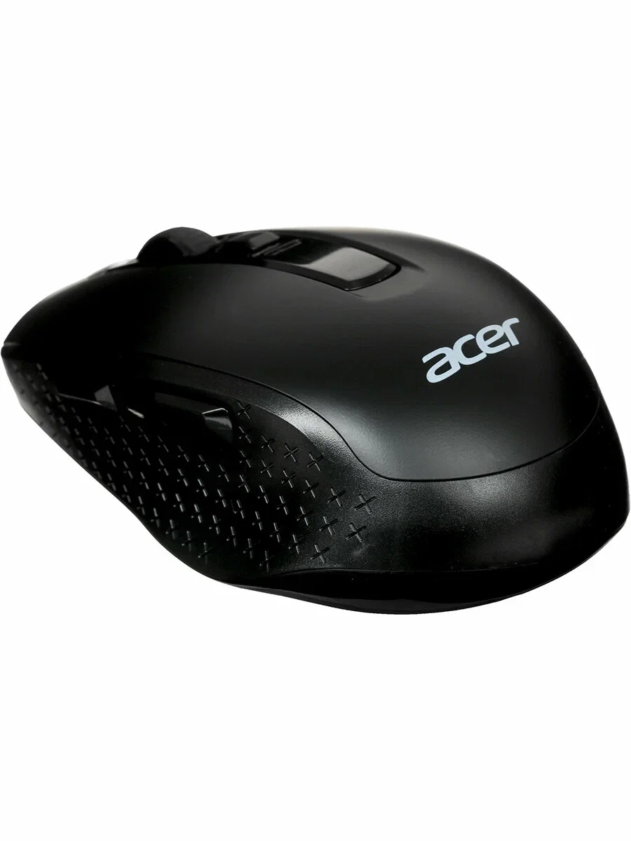 Мышь беспроводная Acer OMR070 черный, 1600 dpi, радиоканал, Bluetooth, USB, кнопки - 6