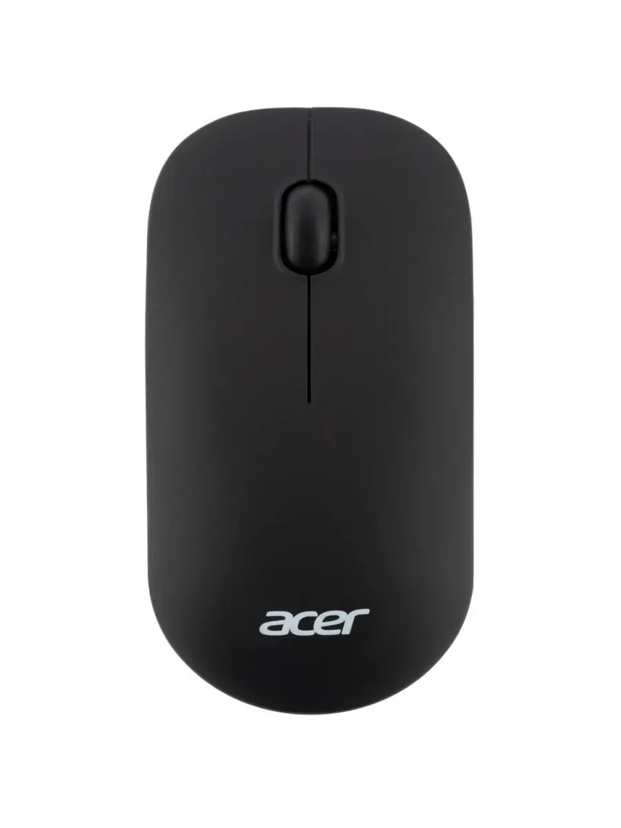 Мышь беспроводная Acer OMR130 черный, 1200 dpi, радиоканал, USB, кнопки - 3