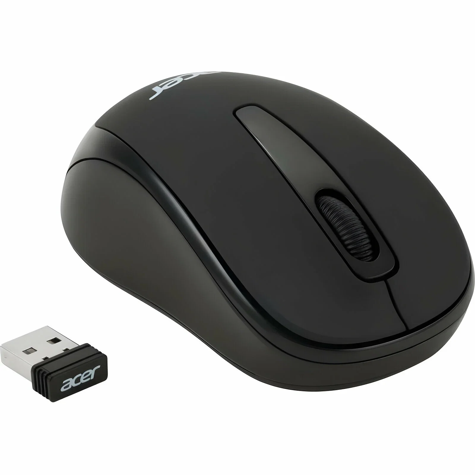 Мышь беспроводная Acer OMR133 черный, 1000 dpi, радиоканал, USB, кнопки - 3