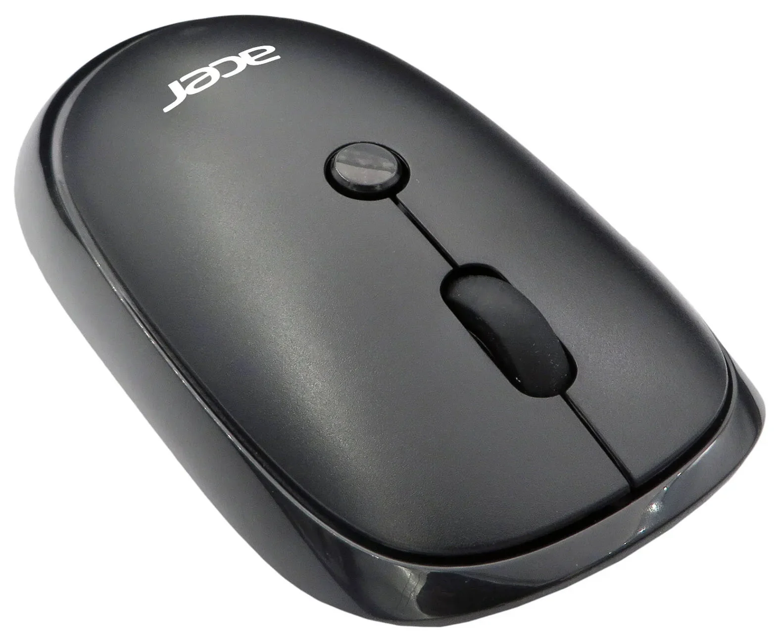 Мышь беспроводная Acer OMR137 черный, 1600 dpi, радиоканал, USB, кнопки - 4