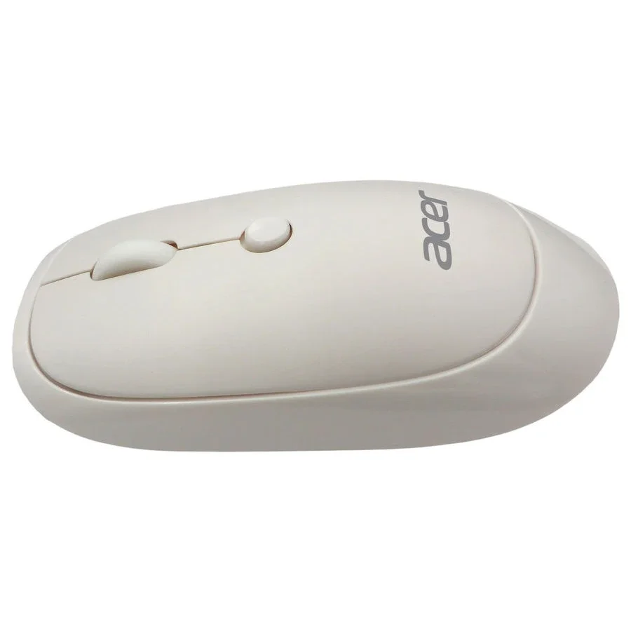 Мышь беспроводная Acer OMR138 белый, 1600 dpi, радиоканал, USB, кнопки - 4