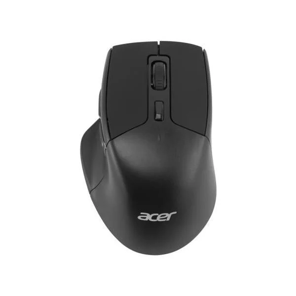Мышь беспроводная Acer OMR150 черный, 1600 dpi, радиоканал, USB, кнопки - 6
