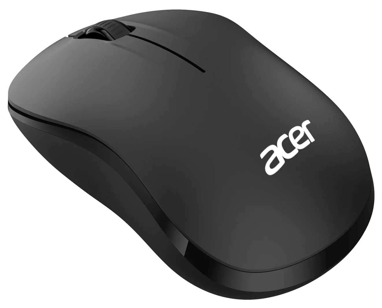 Мышь беспроводная Acer OMR160 черный, 1200 dpi, радиоканал, USB, кнопки - 3
