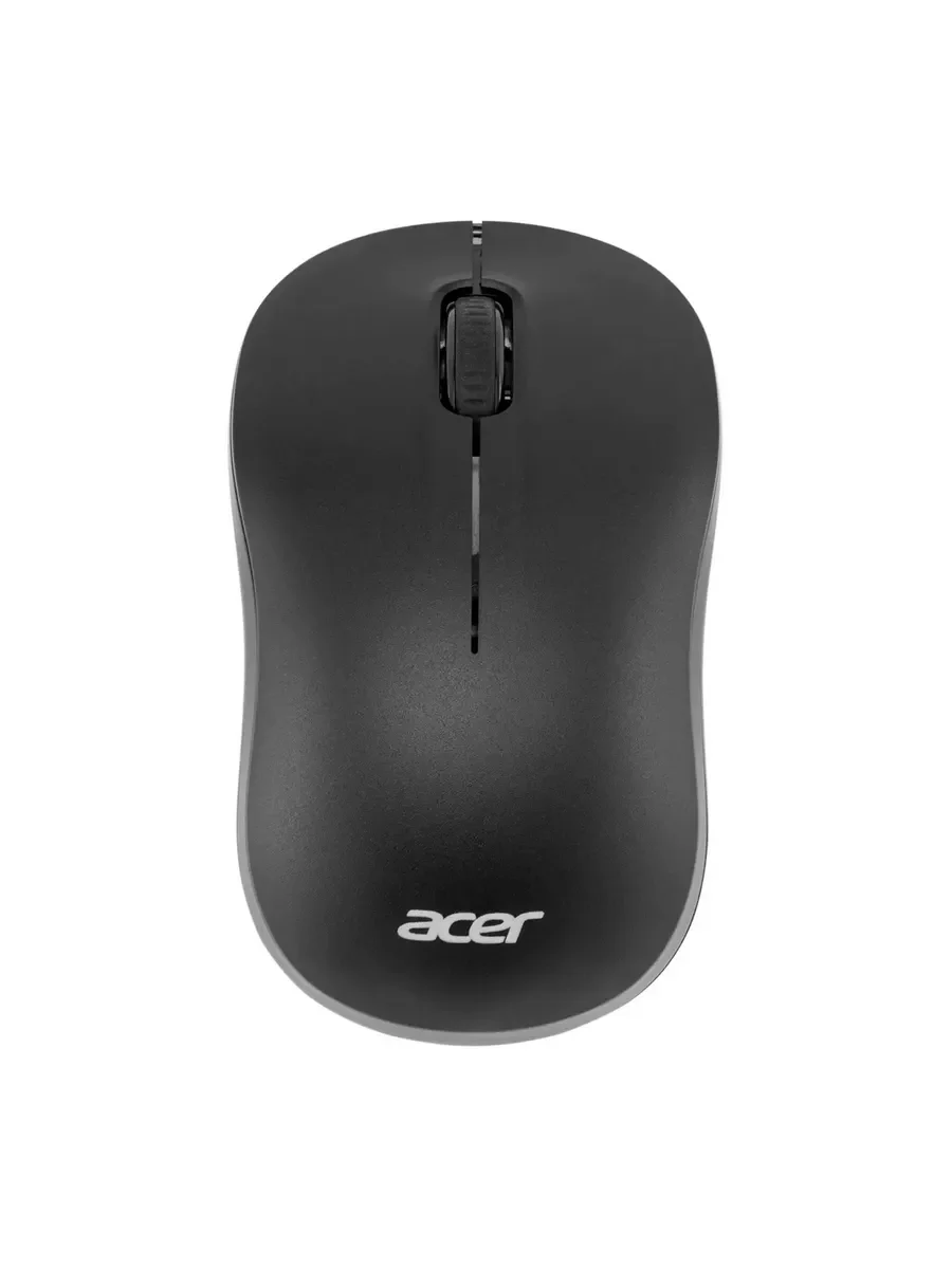 Мышь беспроводная Acer OMR160 черный, 1200 dpi, радиоканал, USB, кнопки - 3