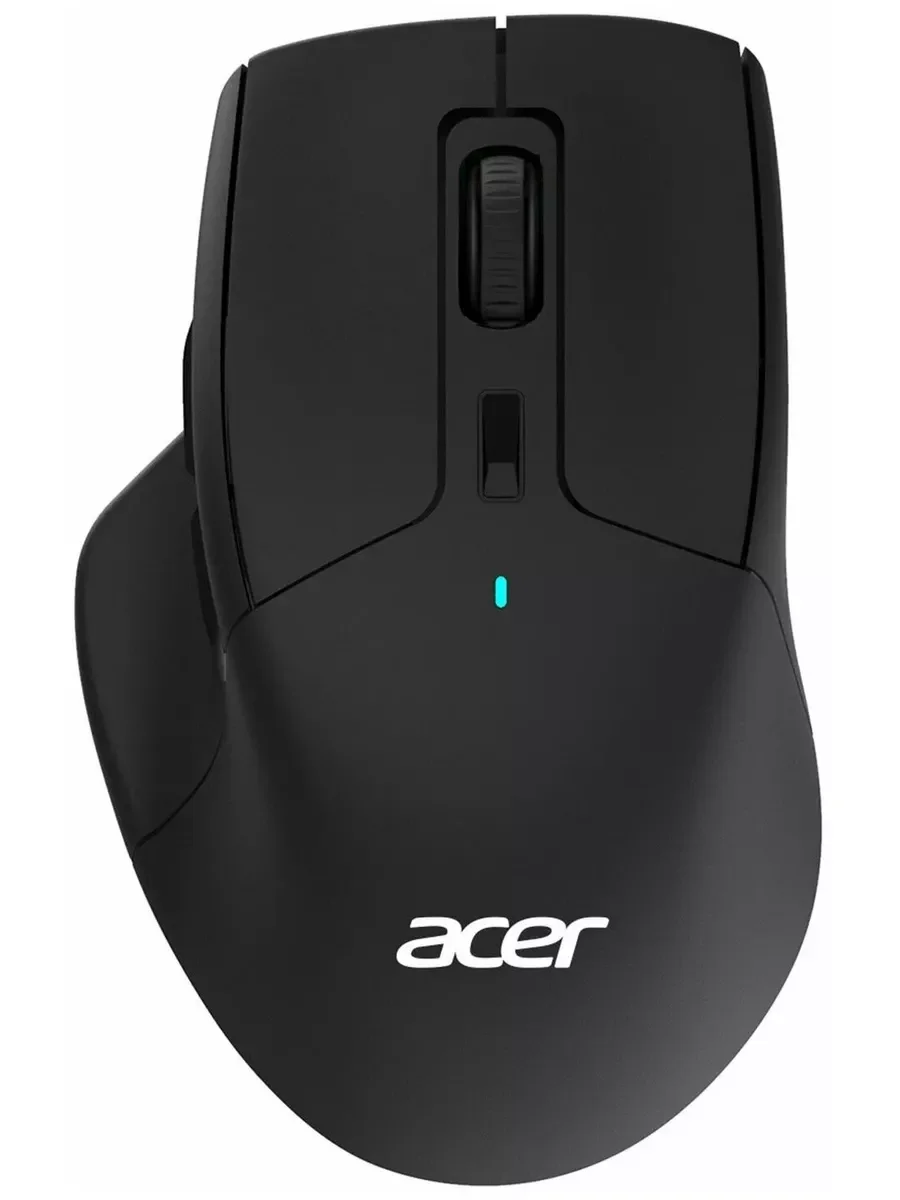 Мышь беспроводная Acer OMR170 черный, 1600 dpi, радиоканал, Bluetooth, USB, кнопки - 6