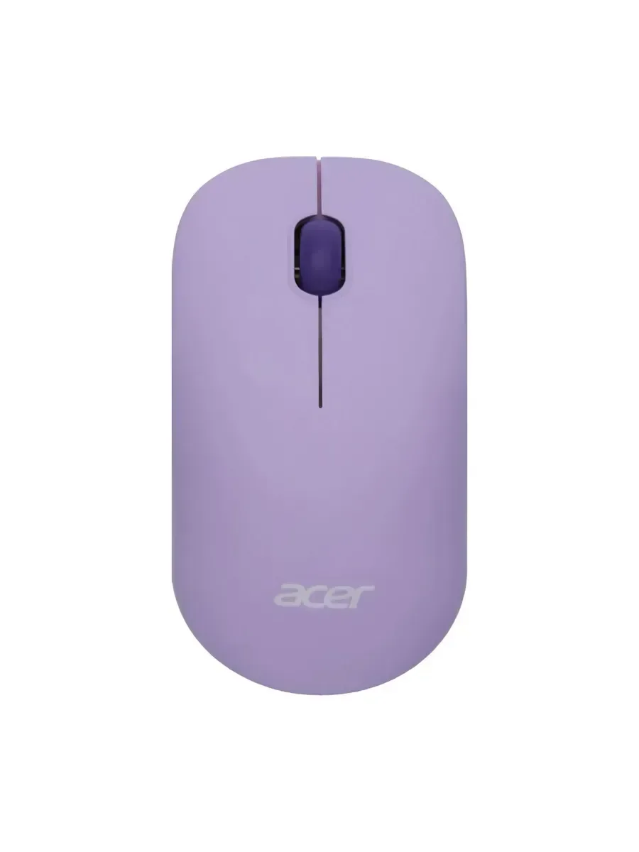 Мышь беспроводная Acer OMR205 фиолетовый, 1200 dpi, радиоканал, USB, кнопки - 3