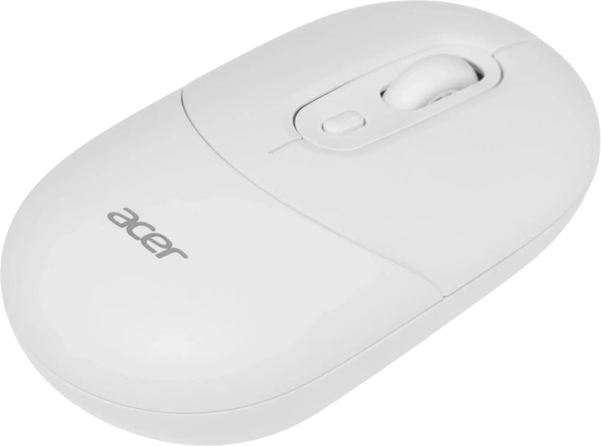 Мышь беспроводная Acer OMR301 белый, 1600 dpi, радиоканал, Bluetooth, USB, кнопки - 4