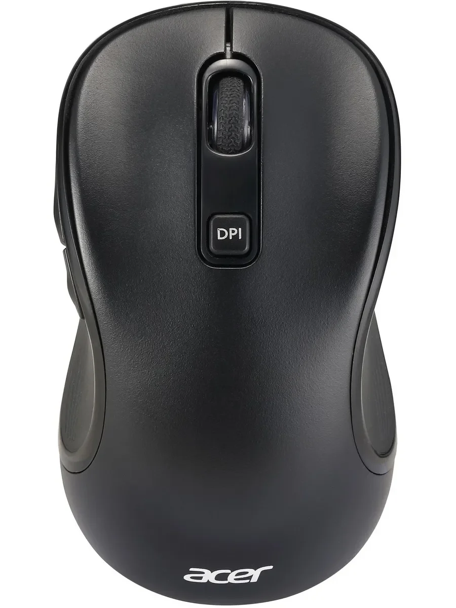 Мышь беспроводная Acer OMR303 черный, 1600 dpi, радиоканал, USB, кнопки - 6